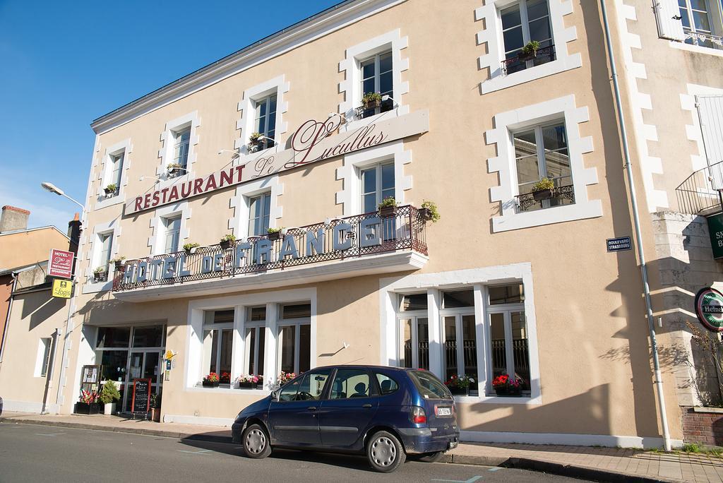 Logis Hotel De France Restaurant Le Lucullus Montmorillon Zewnętrze zdjęcie